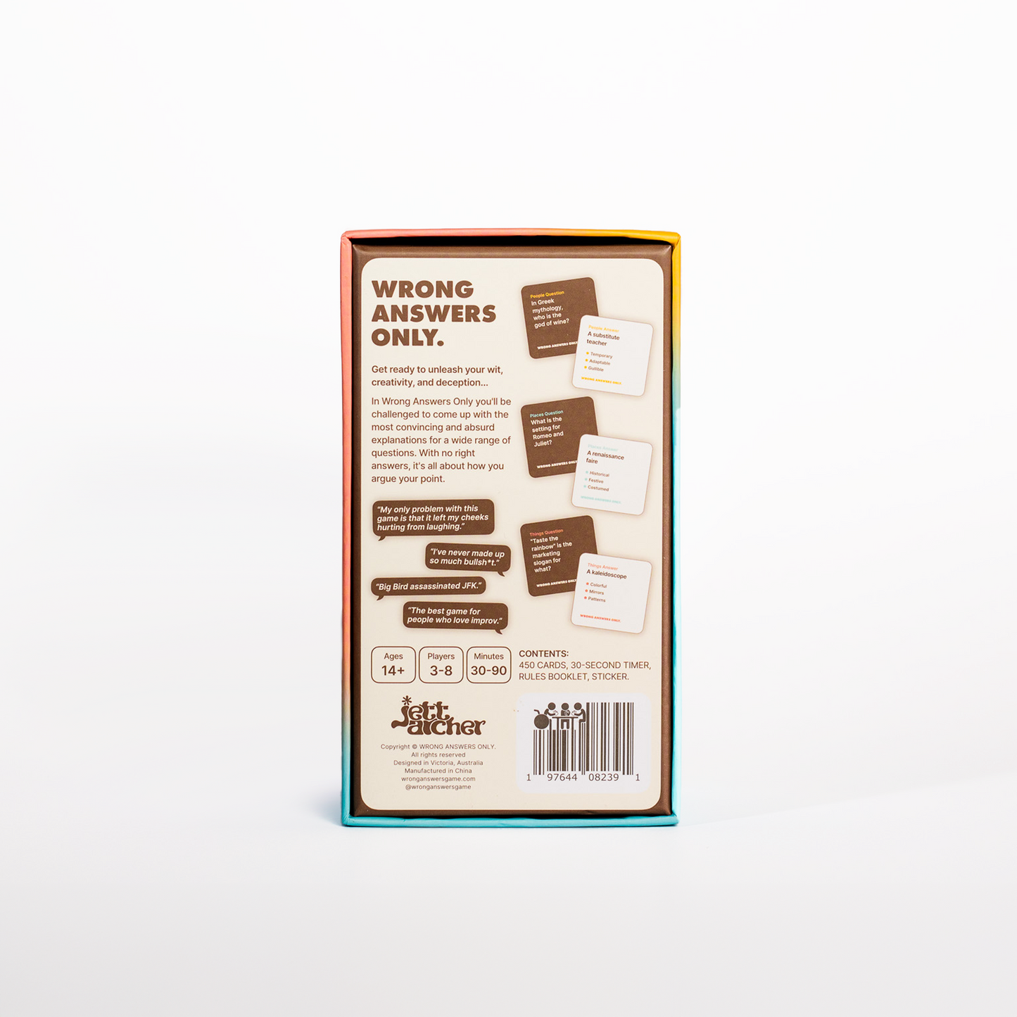 WRONG ANSWERS ONLY (14+) - Limited Stock
