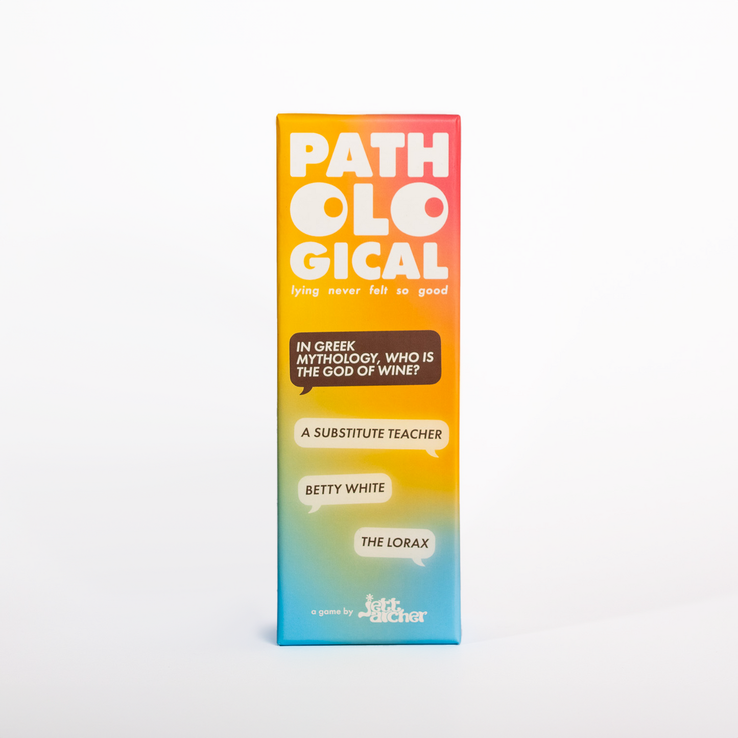 Pathological Party Trivia Card Board Game Box Front