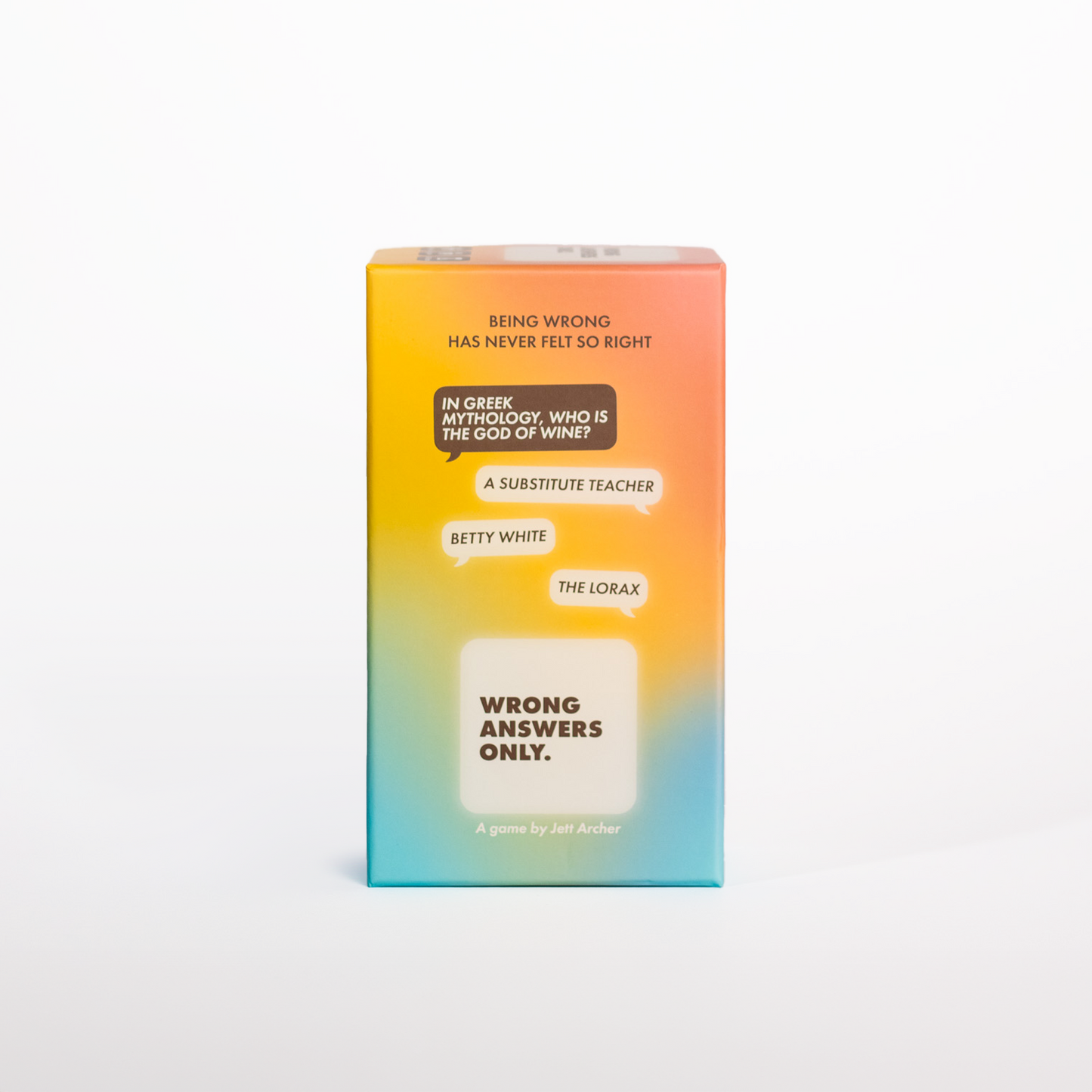 WRONG ANSWERS ONLY (14+) - Limited Stock