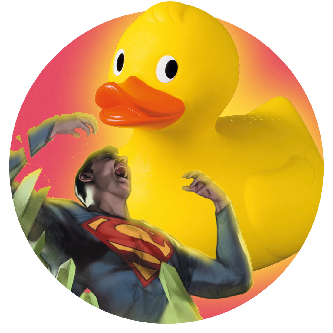 Superman’s weakness is a giant rubber duck